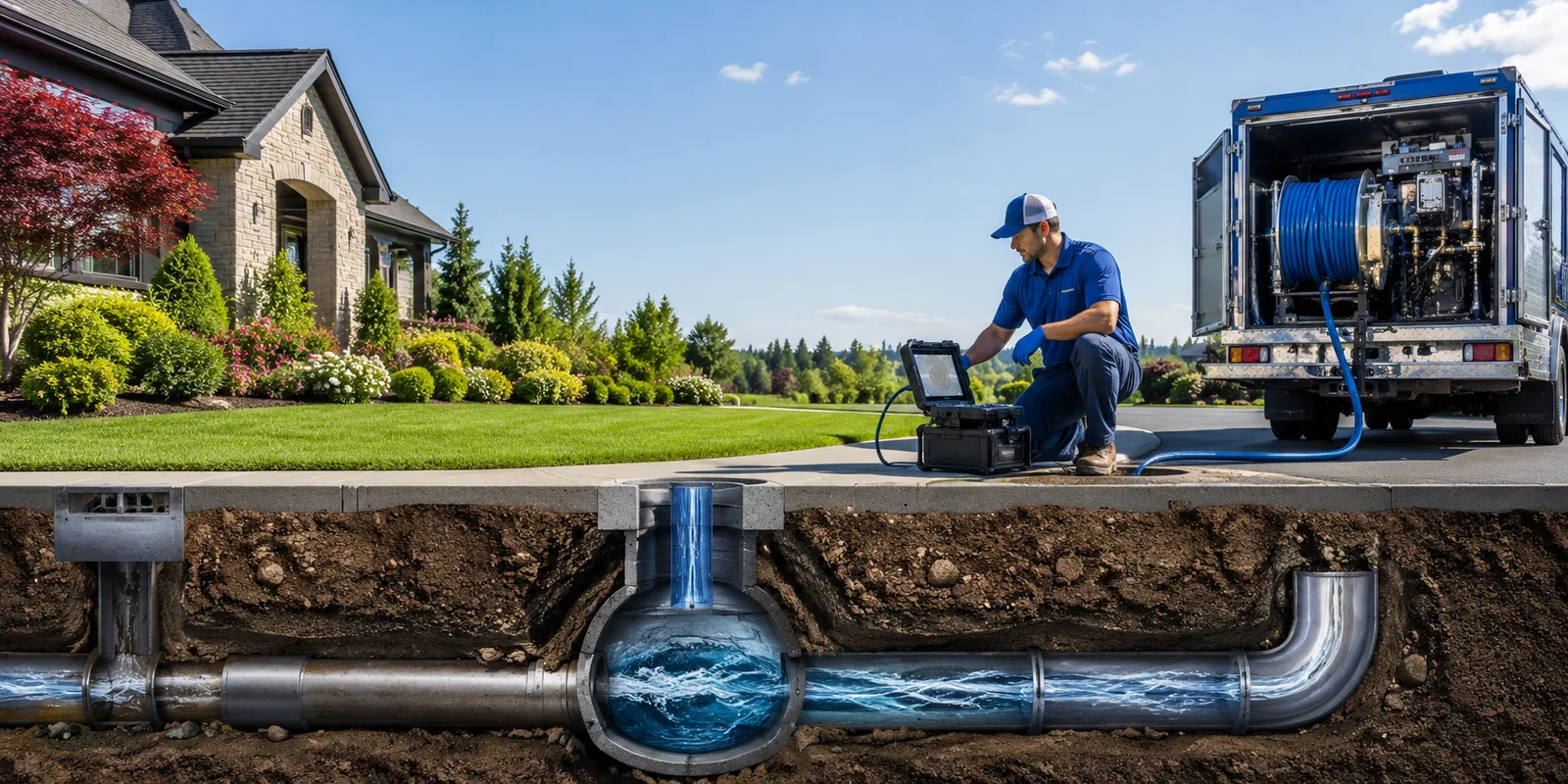Drainage restoration information for Washingtonville, PA